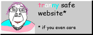 tranny safe (geg) website badge